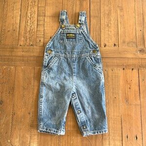 Oshkosh vintage denim overalls
